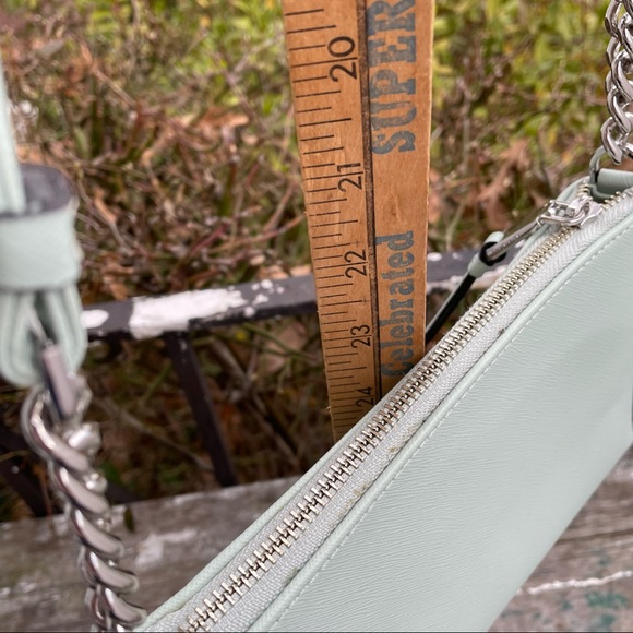 Calvin Klein Bags Calvin Klein Vegan Leather Small Crossbody Mint